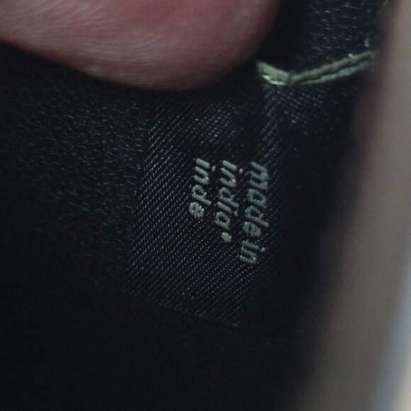 COACH Men's Embossed Signature C's Logo Signature 3 In 1 Leather Wallet - Black - Picture 11 of 11